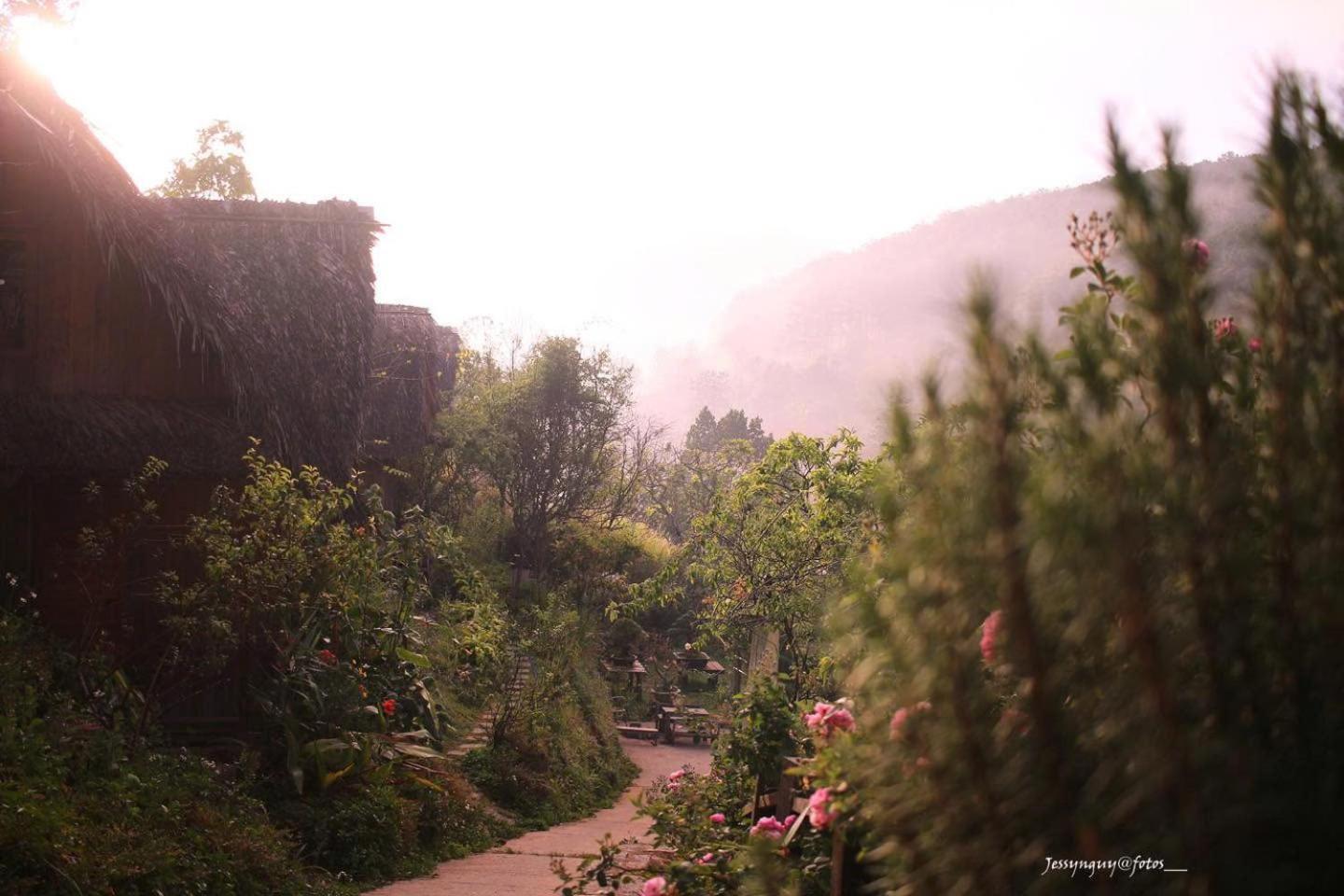 Vuon Nha Cui Homestay Da Lat Exterior foto